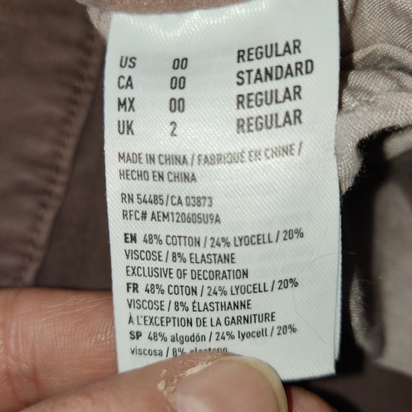 #### American Eagle Outfitters Skinny Jeans (00 Standard) Juniors - Picture 5 of 6